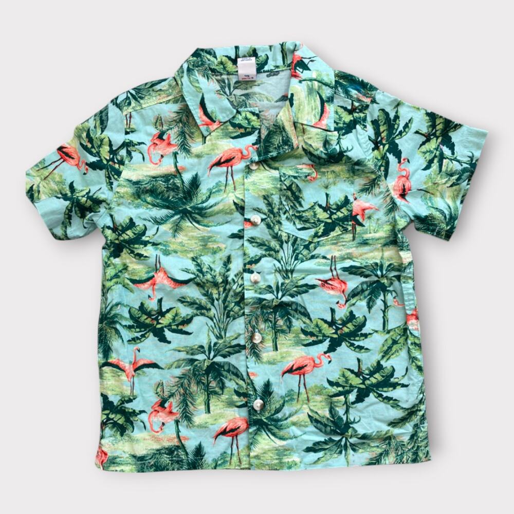 Old Navy Hawaiian Button-Up Tee